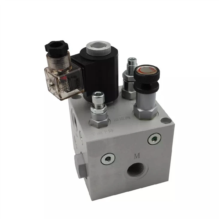 Cartridge Lifting Hydraulic Valve Group ET-04 ET-02 Chinese Manufacturer Hydraulic Valve Poppet Valve Group Aluminum Block